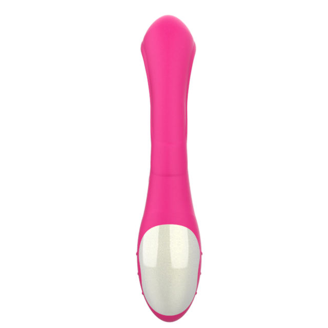 7.88'' Pink Rechargeable Waterproof Silicone Rabbit Vibrator – 10-Speed Dual-Motor with G-Spot & Clitoral Stimulation