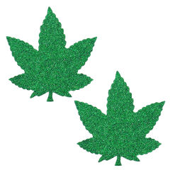 Green Leaf Nipple Pasties