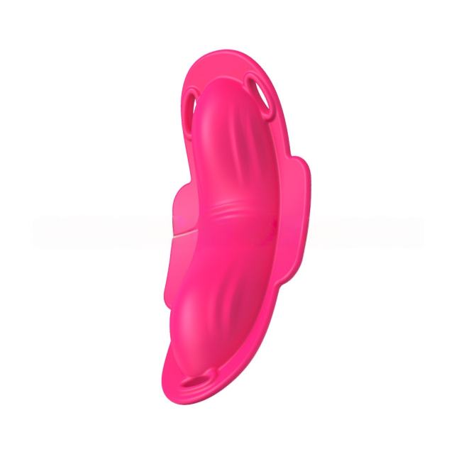 16.55’’ Red Silicone Waterproof Rechargeable Rose Vibrator with 10-Mode Sucking, Thrusting & Vibrating