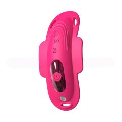 16.55’’ Red Silicone Waterproof Rechargeable Rose Vibrator with 10-Mode Sucking, Thrusting & Vibrating
