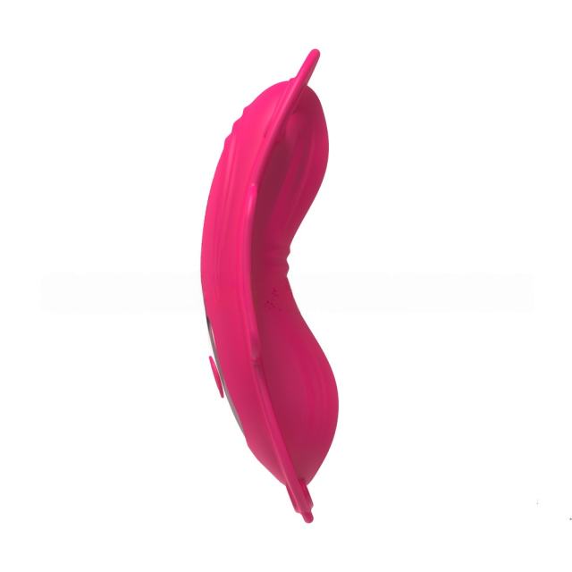 16.55’’ Red Silicone Waterproof Rechargeable Rose Vibrator with 10-Mode Sucking, Thrusting & Vibrating