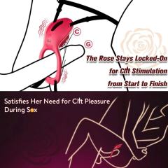 5.12'' Red Wearable Vibrating Panty Toy – 9 Modes, App-Controlled + Remote, Magnetic USB Rechargeable, Waterproof