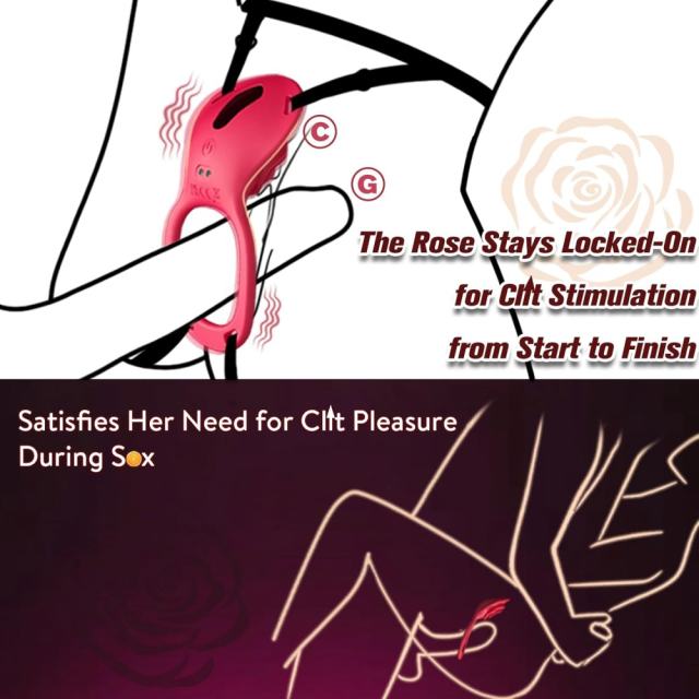5.12'' Red Wearable Vibrating Panty Toy – 9 Modes, App-Controlled + Remote, Magnetic USB Rechargeable, Waterproof