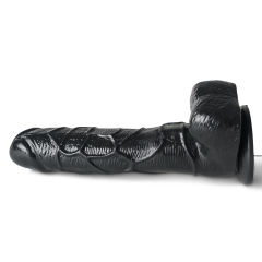 Black Color Multi-Speed Vibrating and Rotating Realistic Dildo with Suction Cup