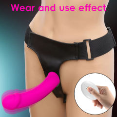9.65'' Magenta Waterproof Rechargeable Silicone Wearable Vibrator with Finger-Like Motion – 7 Modes and Remote Controlled
