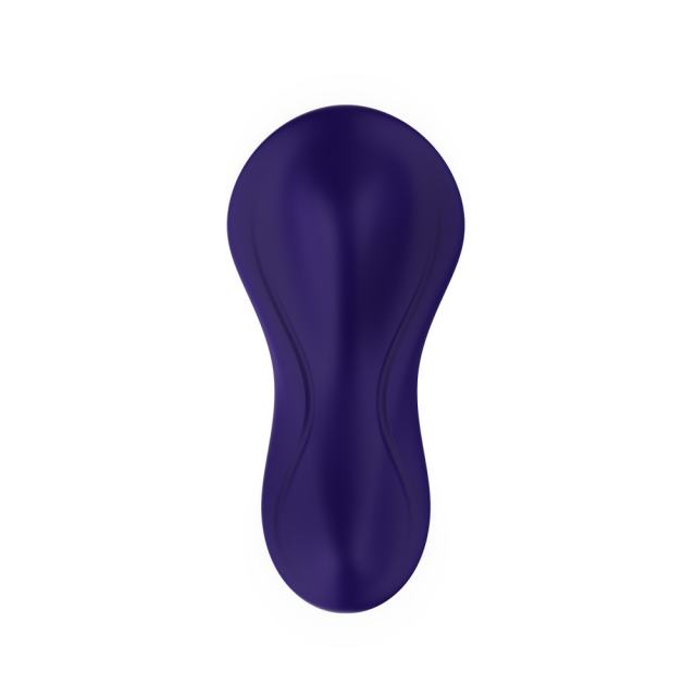 Purple Silicone 9-Mode Vibrating Panty with Heart Texture & Remote Control – USB Magnetic Rechargeable Waterproof Design