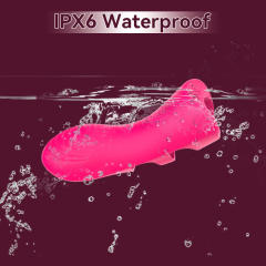 4.06" Magenta Silicone 10-Mode Mini Vibrator – Rechargeable Waterproof Compact Design