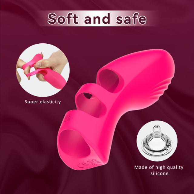 4.06" Magenta Silicone 10-Mode Mini Vibrator – Rechargeable Waterproof Compact Design