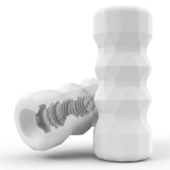 Textured TPE Male Masturbator Sleeve – Soft Waterproof Reusable Design