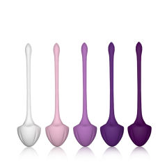 5-Piece Medical Silicone Ben Wa Balls Set – Kegel Training Pelvic Exercise Balls