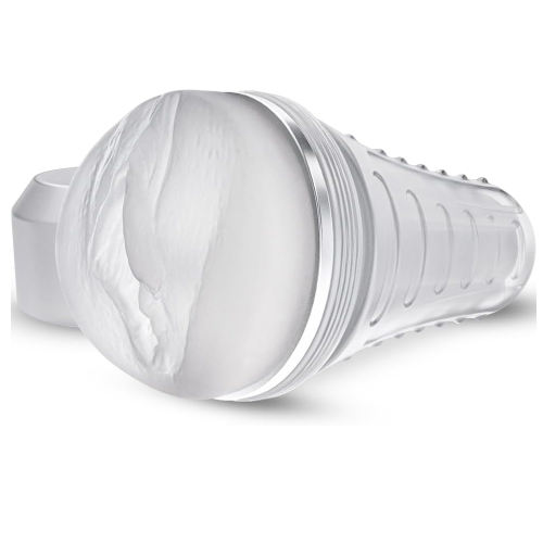 8.67" Clear TPR Male Masturbator – Soft Inner Sleeve, Non-Powered Design