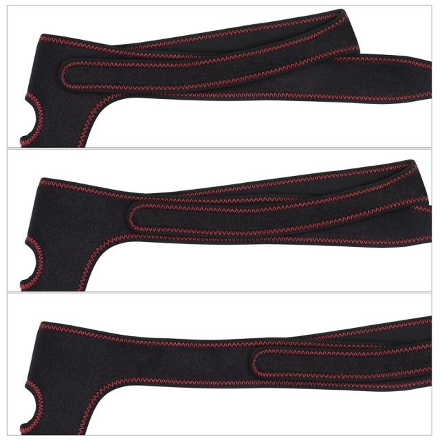 Adjustable Black Strap-On Harness with 1.30" O-Ring – Waterproof Polyester, Universal Fit