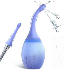 Blue Silicone Anal Douche – Waterproof, Body-Safe
