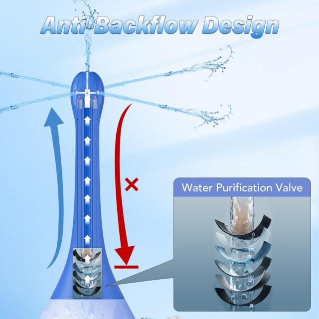 Blue Silicone Anal Douche – Waterproof, Body-Safe