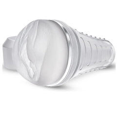 8.67" Clear TPR Male Masturbator – Soft Inner Sleeve, Non-Powered Design