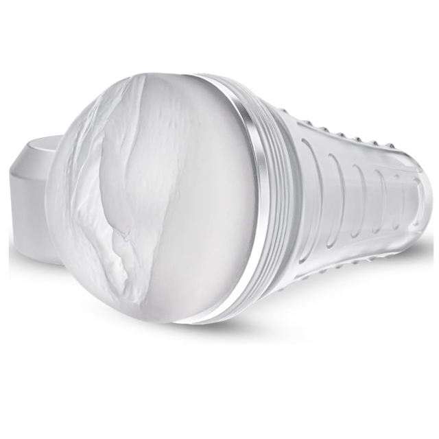 8.67" Clear TPR Male Masturbator – Soft Inner Sleeve, Non-Powered Design