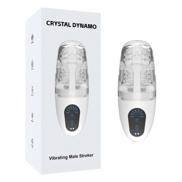 Customizable Vibrating &amp; Biting Male Stroker – 8 Modes, Rechargeable and Waterproof Design