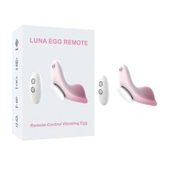 Customizable  4.57'' Pink Magnetic Wearable Silicone Vibrator with Remote – 10 Modes, USB Rechargeable, Waterproof
