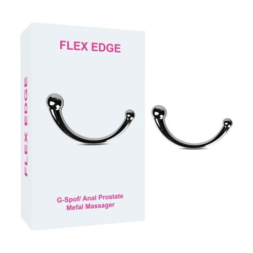 Customizable 9.1'' G-Spot Metal Wand Anal Prostate Massager