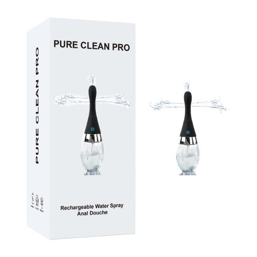 Rechargeable Electric Anal Douche – 300 ml Reservoir, 3-Speed Water Spray, Silicone Nozzle
