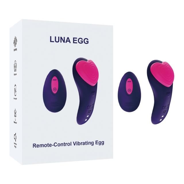 Customizable Purple Silicone 9-Mode Vibrating Panty with Heart Texture & Remote Control – USB Magnetic Rechargeable Waterproof Design