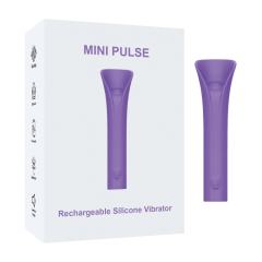 4.61'' Purple Silicone Vibrator – 10 Modes, Petal-Shaped Design, Rechargeable, Waterproof