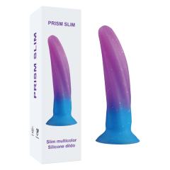 Customizable  6.30'' Purple + Blue Gradient Silicone Dildo