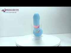 6.70'' Multicolor Silicone Dildo – Strap-On Ready and Harness-Compatible