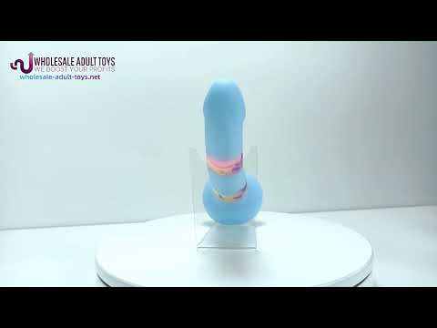 6.70'' Multicolor Silicone Dildo – Strap-On Ready and Harness-Compatible