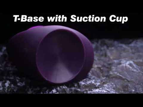 6.30’’ Multicolor Large Silicone Textured Anal Plug with Wide Base