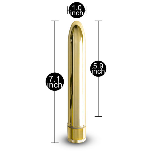 Plating Golden Classic Waterproof Vibrator