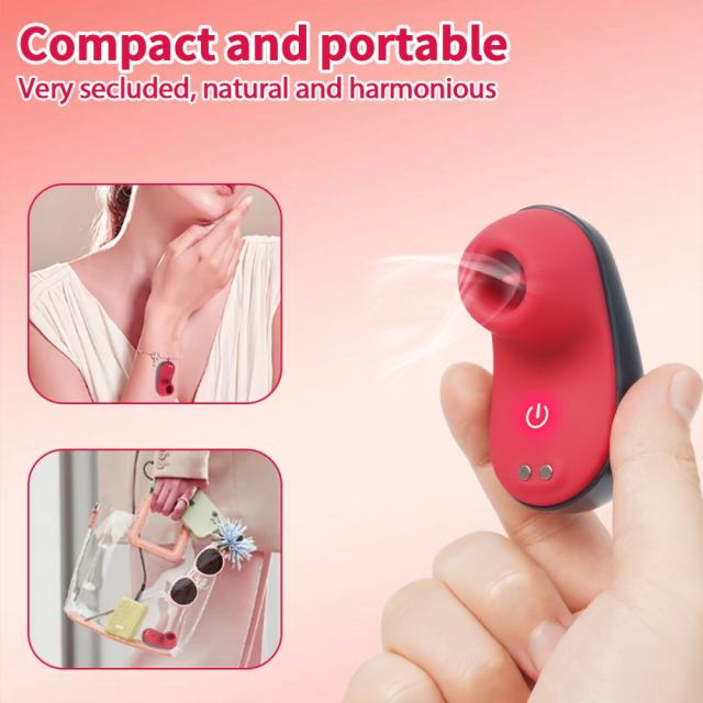 20 Modes Refd Mini Rechargeable Sucking & Tongue-Licking Massager