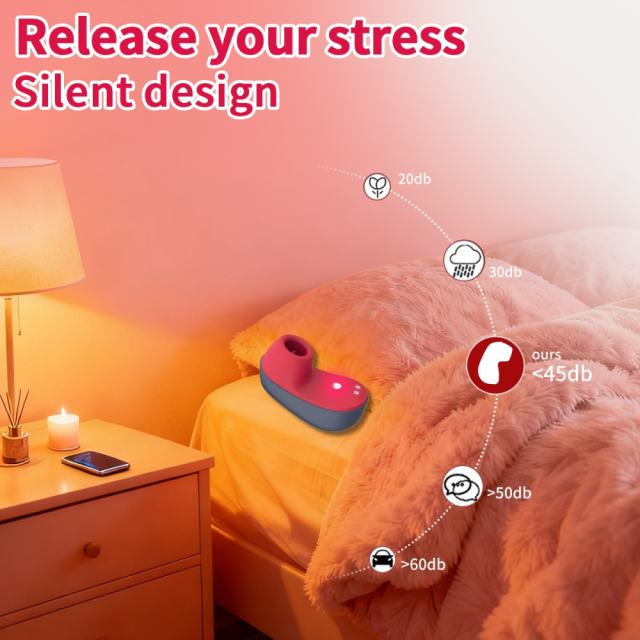 20 Modes Refd Mini Rechargeable Sucking & Tongue-Licking Massager