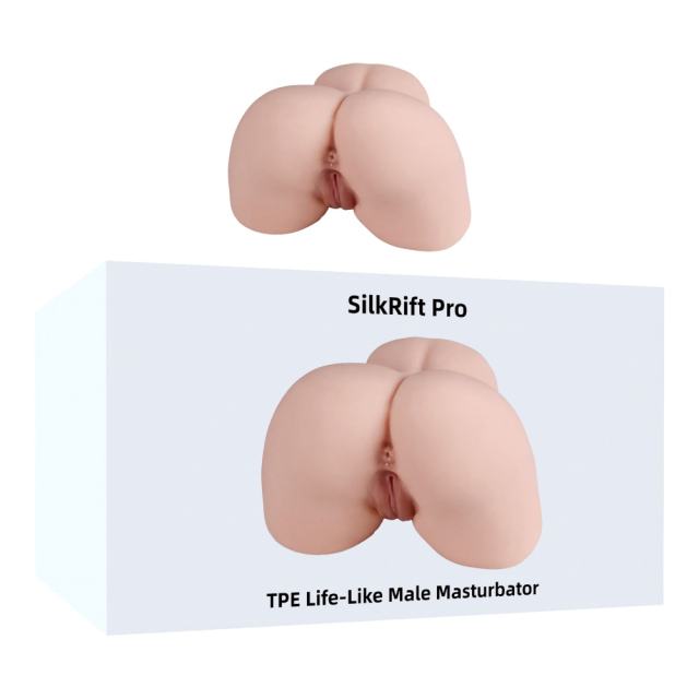 Customizable 19.30LB Flesh TPE Life-Like Male Masturbator – Realistic Butt Design