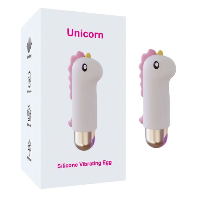 3.35 Inch 10 Modes Multicolor Waterproof Rechargeable Cute Cartoon Silicone Vibrating Egg