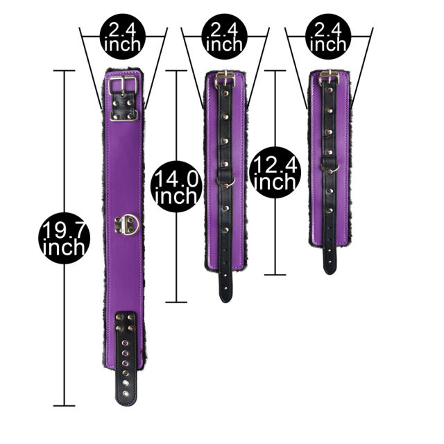 Customizable High Quality 8 Pieces Bondage Kit