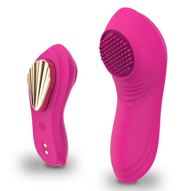 Magenta Rechargeable Silicone App-Controlled Panty Vibrator – 9 Vibrating Modes Wearable Clitoral Stimulator