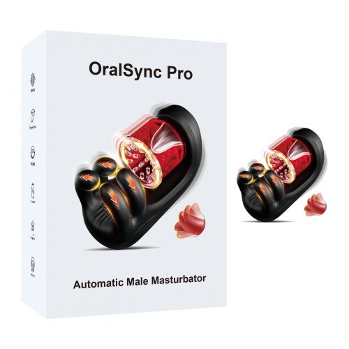 Black & Red Automatic Male Masturbator – 9 Vibrating + 9 Kneading + 9 Rotating Modes Rechargeable Penis Stroker