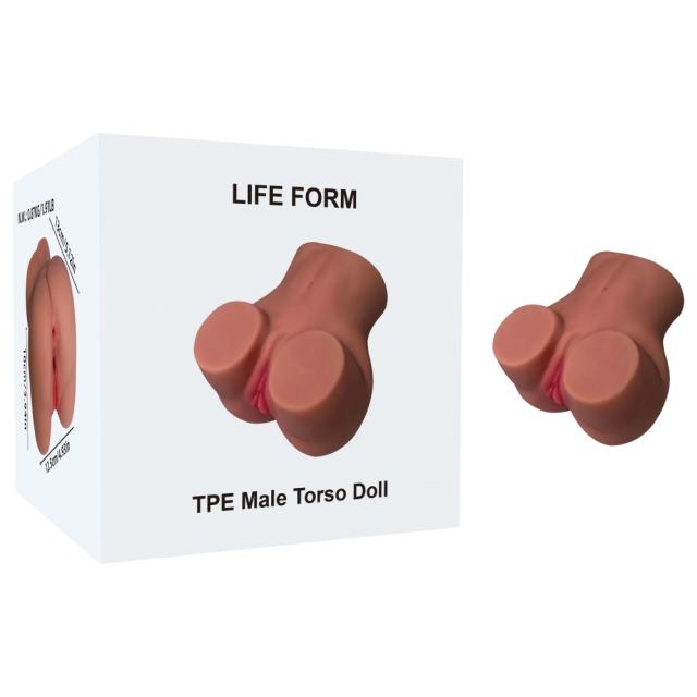 Customizable 1.91LB Life-Like Light Brown TPE Sex Doll for Men