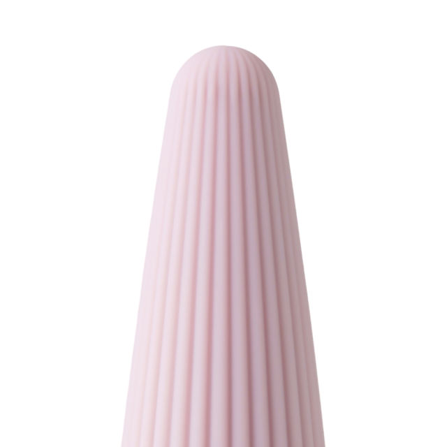Purple 10-Speed Vibrating Silicone Vibrator with Cute Design