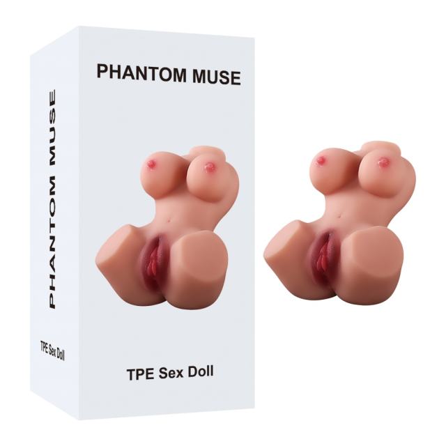 Customizable 4.85LB Life-Like Flesh-Colored TPE Sex Doll for Men