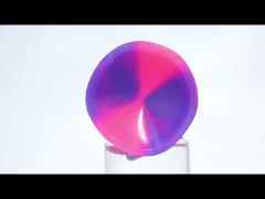 7.88" Purple &amp; Magenta Silicone Dildo – Waterproof, Body-Safe