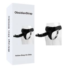 Black Color Hollow Strap On Dildo