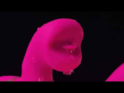 9.26" Magenta Rechargeable Silicone Rabbit Vibrator – 10 Vibrating + 10 Tongue-Licking + 10 Finger Motion Modes