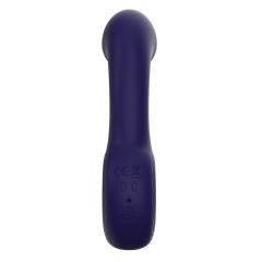 12-Mode Curved Vibrating Black Silicone Butt Plug