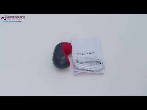 10 Modes Red Mini Rechargeable Sucking &amp; Tongue-Licking Massager