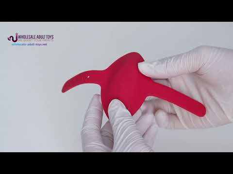 Customizable 10 Vibration Modes Rechargeable Wearable Red Rose Vibrator with Remote Control