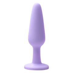 3 Sizes Purple Silicone Anal Plug Set – Progressive Training Kit with Gem Base Design