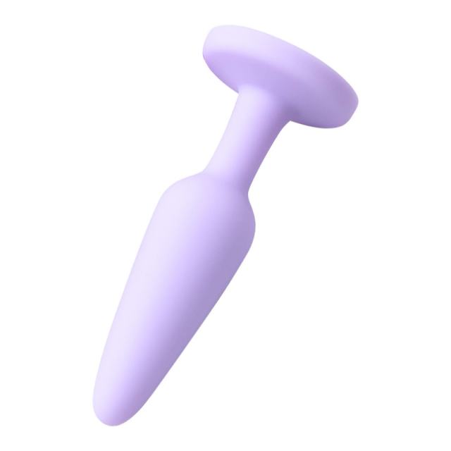 3 Sizes Purple Silicone Anal Plug Set – Progressive Training Kit with Gem Base Design