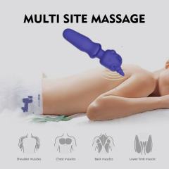 7.29" Purple Rechargeable Silicone Unicorn Vibrator – 20 Vibrating Modes Fantasy Design